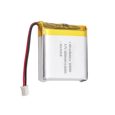แบตเตอรี่ลิเธียมทางการแพทย์แบบชาร์จเอง LiPo 3.7 V 1800mAh