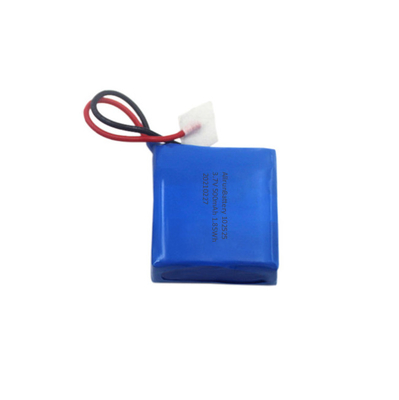 แบตเตอรี่ลิเธียมโพลิเมอร์สแควร์ 3.7V 500mAh