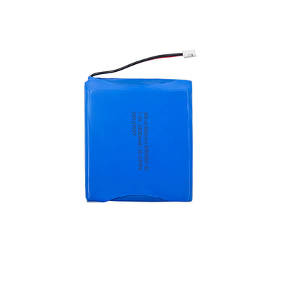 แบตเตอรี่แบบชาร์จไฟได้ LiPo 7.4 V 3400mAh 2S1P ชุดแบตเตอรี่ลิเธียมไอออนโพลิเมอร์