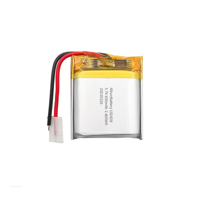 แบตเตอรี่ LiPo 3.7 V 650mAh แบบกำหนดเอง 1C แบตเตอรี่ลิเธียมโพลิเมอร์แบบชาร์จใหม่ได้