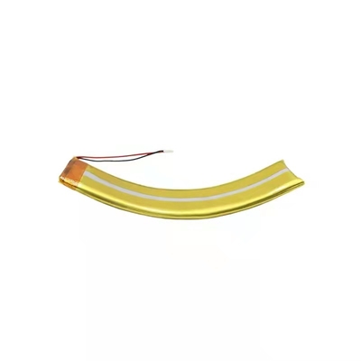1C 3.7 V 1800mAh แบตเตอรี่ LiPo แบบโค้ง แบตเตอรี่ลิเธียมแบบกำหนดเองน้ำหนักเบา