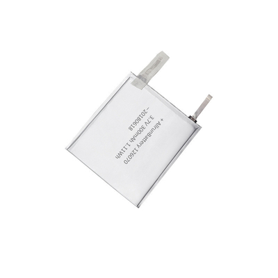 OEM 1C 3.7V 300mAh แบตเตอรี่ลิเธียมโพลิเมอร์บางพิเศษสำหรับเครื่องเล่น MP5