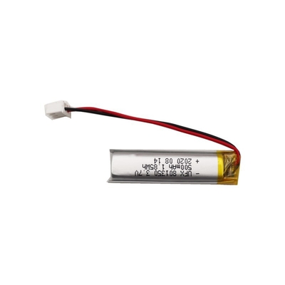 3.7V 500mAh 801350 แบตเตอรี่ลิเธียมไอออนแบบกำหนดเองแคบพิเศษสำหรับปากกาอ่านหนังสือ