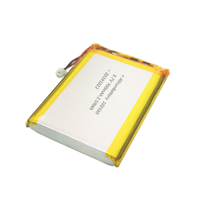 แบตเตอรี่ลิเธียมทางการแพทย์ 1C 3.7V 4000mAh แบตเตอรี่ LiPo แบบชาร์จใหม่ได้