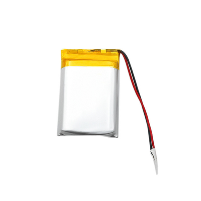 แบตเตอรี่ลิเธียมโพลิเมอร์เซลล์เดียว 3.7 V 600mAh แบตเตอรี่ LiPo