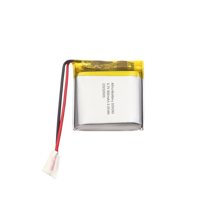 แบตเตอรี่ลิเธียมโพลิเมอร์แบบเหลี่ยม 3.7 V 900mAh แบตเตอรี่ Li Po