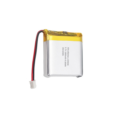 ชุดแบตเตอรี่ IoT 3.7V 1800mAh ชุดแบตเตอรี่ลิเธียมโพลิเมอร์แบบสี่เหลี่ยม
