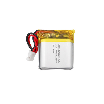 ชุดแบตเตอรี่ Square IoT แบบชาร์จซ้ำได้ 3.7V 500mAh LiPo Battery