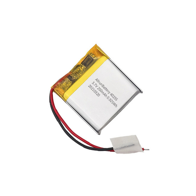Light 3.7 V 250mAh LiPo Battery Square Lithium Ion Polymer Battery
