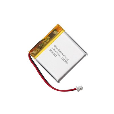 3.7V 460mAh Light IoT Battery Pack ชุดแบตเตอรี่ LiPo แบบชาร์จไฟได้
