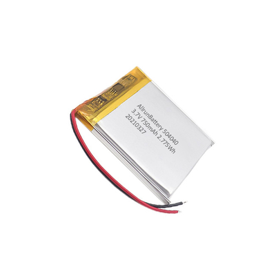 Light 3.7 V LiPo Battery 750mAh ชุดแบตเตอรี่ LiPo ทรงสี่เหลี่ยมแบบชาร์จไฟได้