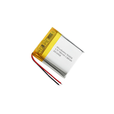 แบตเตอรี่รูปทรงสี่เหลี่ยมแบบรีชาร์จ 780mAh 7.4 V LiPo Battery Pack