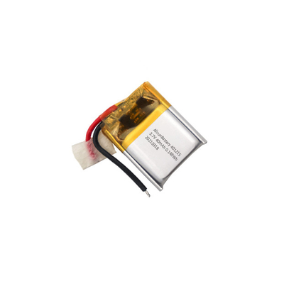 3.7V 40mAh แบตเตอรี่ LiPo ขนาดเล็กพิเศษ / แบตเตอรี่ลิเธียมโพลิเมอร์ 401215