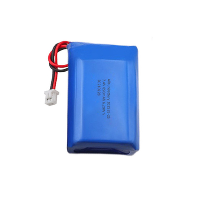 ชุดแบตเตอรี่ลิเธียม 2S1P แบตเตอรี่ลิเธียมโพลิเมอร์ 7.4 V 850mAh อันทรงพลัง