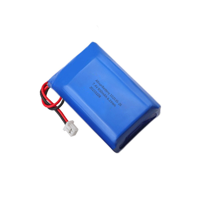 ชุดแบตเตอรี่ลิเธียม 2S1P แบตเตอรี่ลิเธียมโพลิเมอร์ 7.4 V 850mAh อันทรงพลัง
