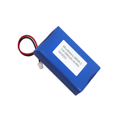 2S1P 6000mAh แบตเตอรี่ลิเธียมโพลิเมอร์ 7.4 V 6000mAh แบตเตอรี่ LiPo