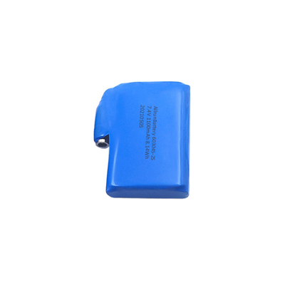 2S1P แบตเตอรี่แบบชาร์จใหม่ได้ 1100mAh 7.4 V แบตเตอรี่ลิเธียมโพลิเมอร์