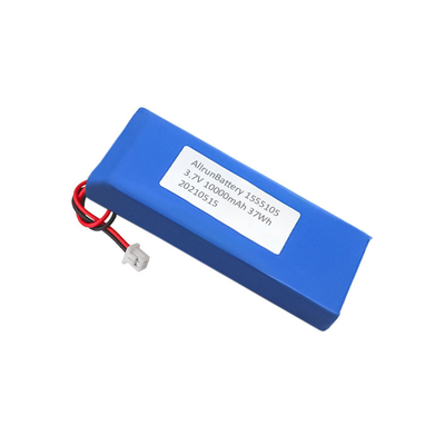 ชุดแบตเตอรี่ลิเธียมแบบรีชาร์จ 1C แบตเตอรี่ลิเธียมโพลิเมอร์ 3.7 V 10000mAh