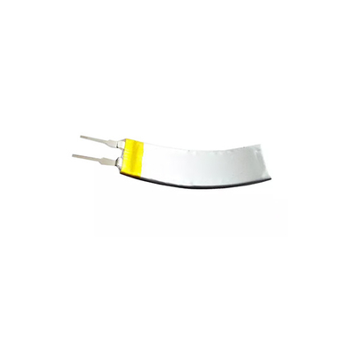 3.7 V 180mAh แบตเตอรี่แบบชาร์จใหม่ได้ แบตเตอรี่ LiPo ทรงโค้งอันทรงพลัง