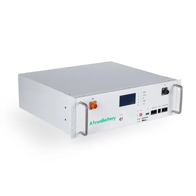 Server Rack LiFePO4 Energy Storage Battery Pack สำหรับระบบพลังงานแสงอาทิตย์แบบ Off Grid