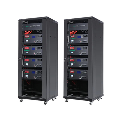 RS485 / CAN แบตเตอรี่เก็บพลังงานแสงอาทิตย์ 20KWh - 50KWh 48V 400Ah LiFePO4 แบตเตอรี่